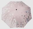 Deštník s motýlky – barva růžová