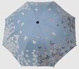 Deštník s motýlky – barva modrá