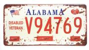 Dekorativní US značka - Alabama