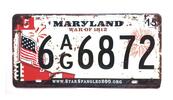 Dekorativní US značka - Maryland 6AG