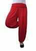 Harémové jednobarevné kalhoty | Velikost: Univerzální | Červená