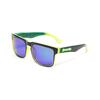 Sluneční brýle Meatfly Sunrise Sunglasses 16 E – Black, Green