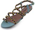 Dámské sandály Tamiko G | Velikost: 37 | Modrá