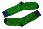 Pánské ponožky Dolary – zelená | Velikost: 42/46