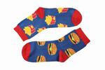 Dámské ponožky Hamburger - světle modrá | Velikost: 37/41