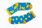 Dámské ponožky Banán - modrá | Velikost: 37/41