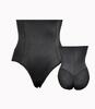 Stahovací kalhotky s tanga efektem | Velikost: L | Černá