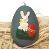 Vajíčko se zajíčkem 6.5 cm modré