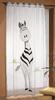 Dětská kusová záclona 140 x 245 cm – Zebra