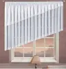 Kusová záclona z hladkého voálu bílá 500 x 155 cm – FK0026
