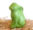 Velký sedící zajíc 12 cm | Zelená