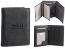 Pánská peněženka WILD VII – na výšku | Černá