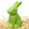 Sedící zajíček 10 cm | Zelená