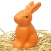 Sedící zajíček 10 cm | Oranžová
