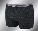 Sergio Tacchini boxerky 10695-118 | Velikost: M (5) vel. 50 | Nero