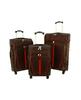 Sada 3 cestovních kufrů HCS020 – brown