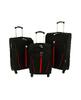 Sada 3 cestovních kufrů HCS020 – black