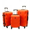 Sada 3 skořepinových cestovních kufrů HC720 – orange