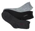 Pánské ponožky 3 páry, tm. šedá, černá, sv. šedá | Velikost: 39-42