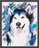 Abstraktní husky