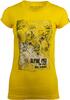 Dámské tričko Alpine Pro T | Velikost: XS | Žlutá