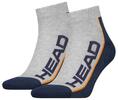 2 páry středních ponožek E | Velikost: 35-38 | Modrá