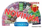 Kondomy Pasante, ovocný mix (100 ks)