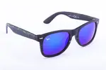 Wayfarer – zelená, modro-zelená zrcadlová skla