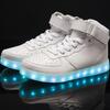 Svítící LED boty - Bílé | Velikost: 44