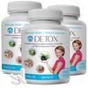 3x DETOX: detoxikace, pročištění a posílení organismu, 3 × 120 tobolek