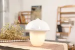 Bezdrátová lampička Houba (bílá barva, 2200 mAh)