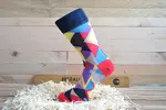 Barevné ponožky "Doodle" | Velikost: 36-40