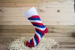 Barevné ponožky "Barber" | Velikost: 36-40