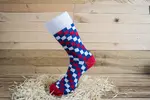 Barevné ponožky "Croatia" | Velikost: 36-40