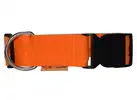 Obojek - šíře 4 cm | Velikost: Délka 40-60 cm | Oranžová