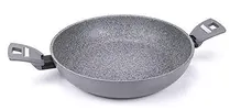 28 cm skillet s mramorovým povrchem- 2 madla