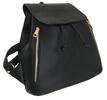 Dámský koženkový batoh Elena bags, černý