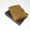Pánská kožená peněženka GURU LEATHER - výška se zapínáním | Světle hnědá