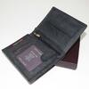 Pánská peněženka Guru Leather - na výšku a bez zapínání | Černá