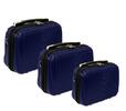 3 cestovní kosmetické kufry HC663 | Dark blue