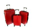 Sada 3 cestovních kufrů HC663 | Red