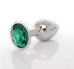 Anální kolík Jawellery Plug – green | Zelená