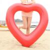 Nafukovací kruh – červené srdce, 120 cm
