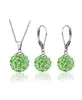 Set Discoballs - Peridot | Hráškovo zelená