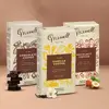 3 x 250 g Set ochutených mletých káv "GRANELL" (čoko+vanilka+oriešok)
