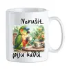 Nerušit, piju kávu! - Papoušek Amazoňan