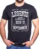Legends are born in September | Velikost: M