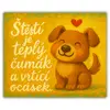 Čisticí utěrka - pejsek štěstí