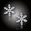 Náušnice La Diamantina Elegant Snowflake