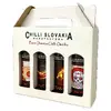 4dílné dárkové balení chilli omáček (extra pálivé / bílé balení)